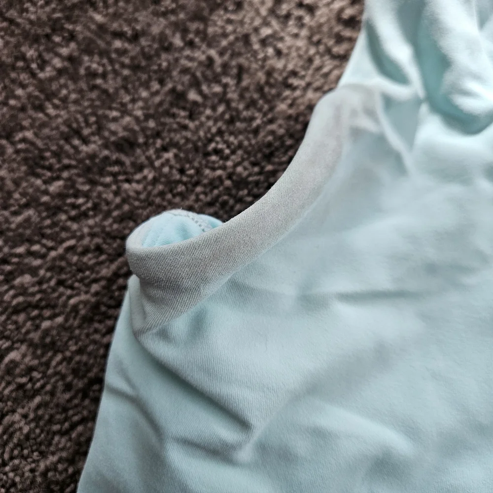 Lululemon Light Blue Sports Bra - Picture 2 of 4